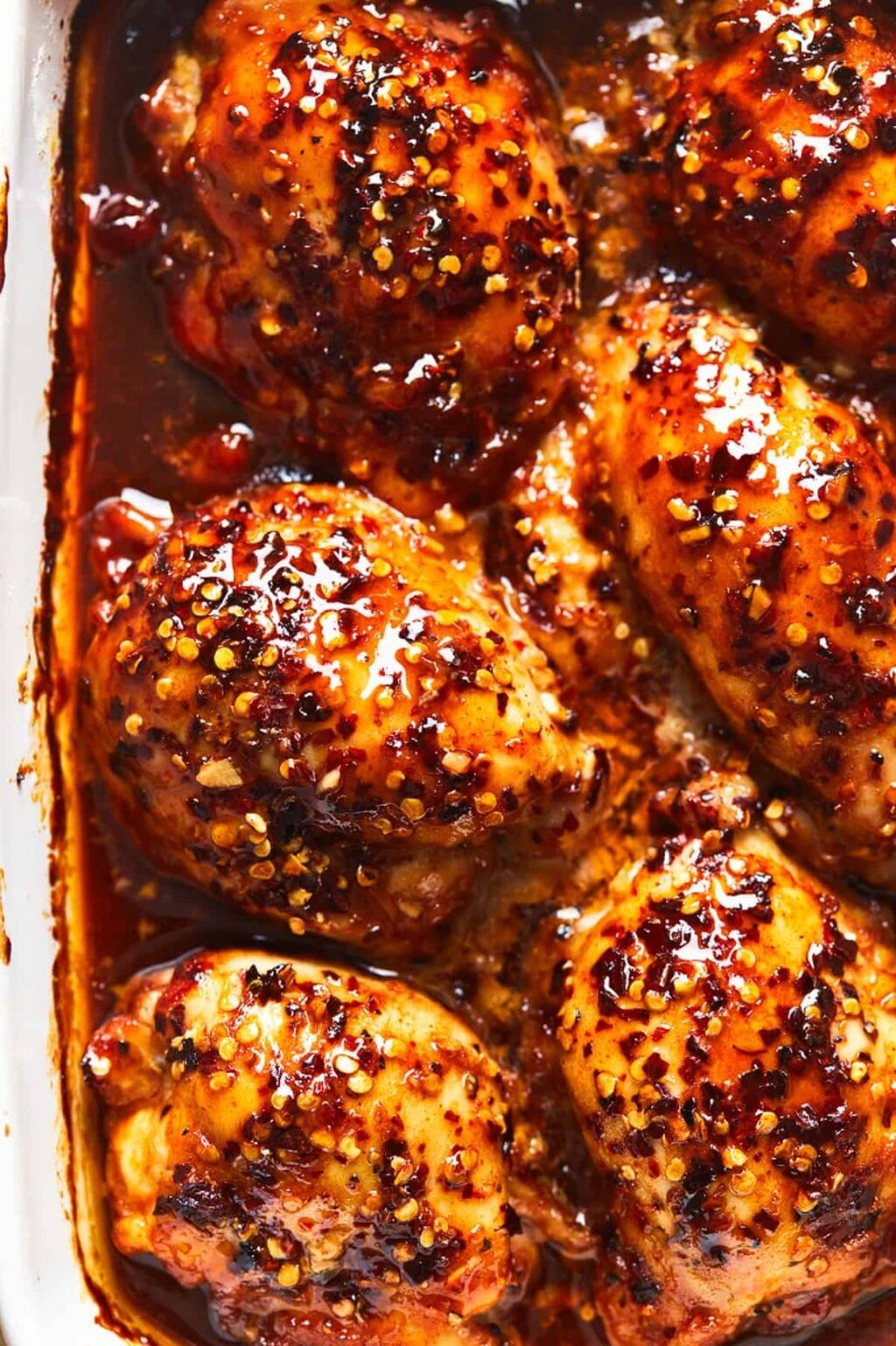 Honey Garlic Chicken Thighs