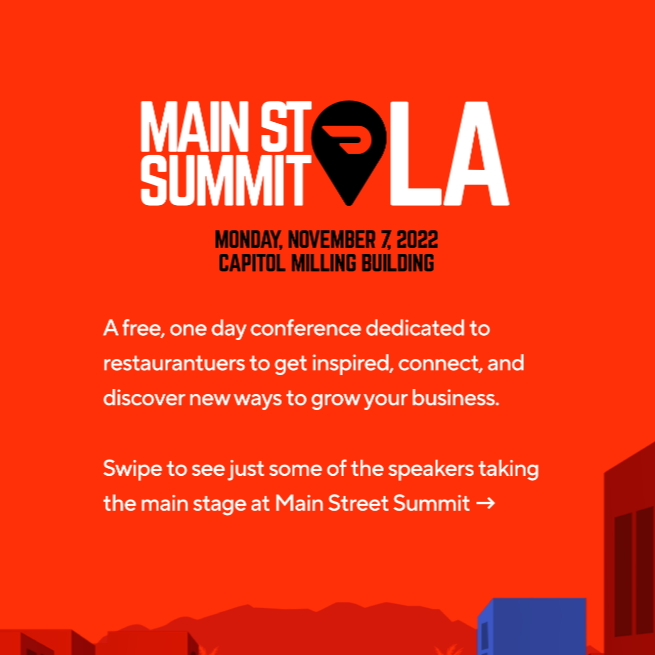 Register Now: Main Street Summit